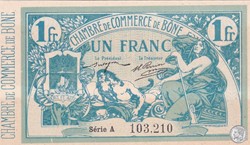138-3- 18/5/1915  Bône 1 Franc Série A