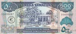 2002 Pick6d 500 Sh - Shilling somalilandais Unc