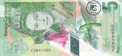 2020 Pick60a  5 EC$ - Dollar des Caraïbes orientales Unc