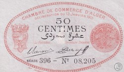 137-5-13/1/1915 Alger 50 cts Cdc. (12)