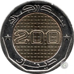 KM# 142 2020 200 Dinars Ahmed Zabana Algérie (2)