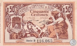 138-1- 18/5/1915 Bône 50 cts Cdc Séries D