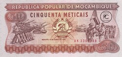 1986  Pick129b  50 MTn - Metical mozambicain  Unc