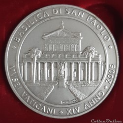 Vatican - Médaille commémorative musées du Vatican