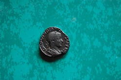Sesterce Gordien Rome Empereur assis
