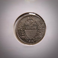 Canton de Vaud - 5 Batz (1807)