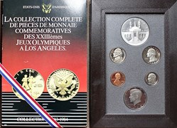 Coffret Commémoratif 1984 - JO de Los Angeles