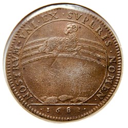 États de Bourgogne, Naissance du petit-fils de Louis XIV. 1682, Cuivre.