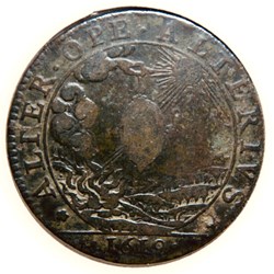 États de Bourgogne. 1619, Cuivre. Réconciliation de la Régente avec la Cours