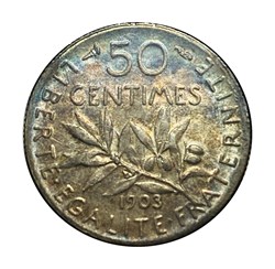 50 centimes 1903, Semeuse
