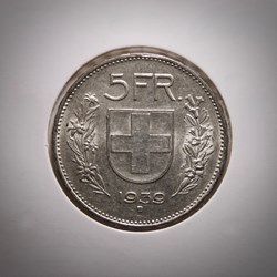 5 Francs 1939 B Berger (p.m)