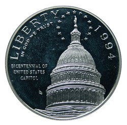 1 Dollar - Capitol, 1994 S (Proof Strike)