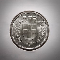 5 Francs 1967 B Berger (p.m)