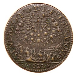 Louis XIII, Extraordinaire des guerres. 1622 Cuivre.