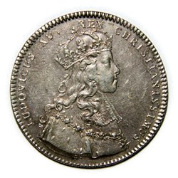 Jeton Ag (1722) Etats de Lille, mariage du Roi.