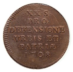 XX Sols 1708 Siège de Lille