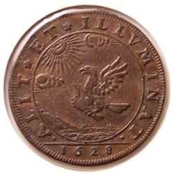 Louis XIII. 1628 Cuivre.