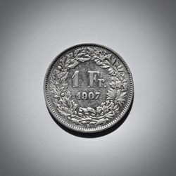 1 Franc 1907 B Helvetia debout