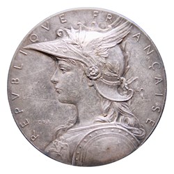 Médaille patriotique (circa 1890) par Oscar Roty