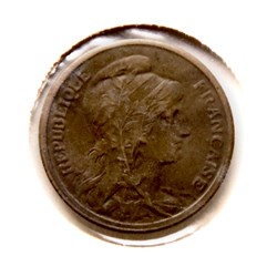 1 Centime Daniel-Dupuis - 1920