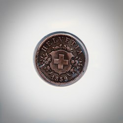 20 Centimes Écusson 1859 B