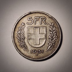 5 Francs 1931 B Berger (p.m)