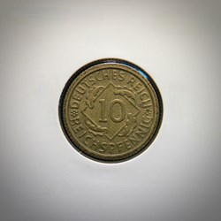 10 Reichspfennig 1935 D