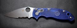 Spyderco - Manix 2 Blue Lightweight