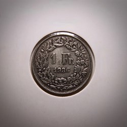 1 Franc 1936 B Helvetia debout