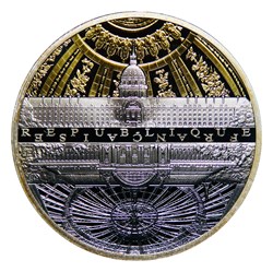 10 € Argent 2015 Les Invalides et le Grand Palais
