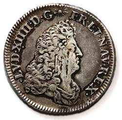 Demi-écu de Flandre 1687 L♔
