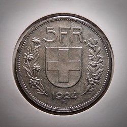 5 Francs 1924 B Berger (G.M)