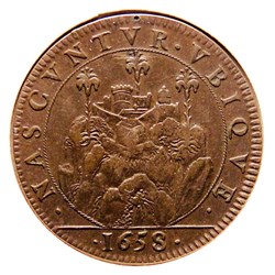 Louis XIV, Prise de Montmédy. 1658 Cuivre.
