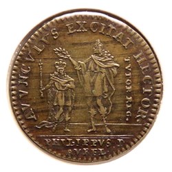 Louis XV, Le Roi et le Régent. (n.d.) Laiton.