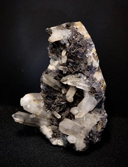 Quartz & rose d'hématite