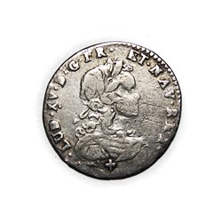 Louis XV 1720W Douzième d'écu de France