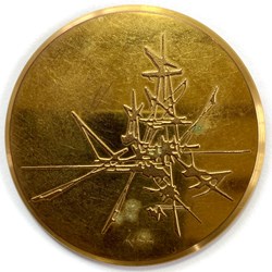 Médaille bronze Georges Mathieu (s.d.)