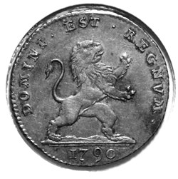 10 Sols, 1790 Bruxelles - Période insurrectionnelle.