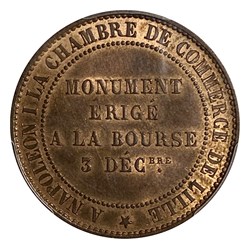 Module de Dix Centimes - Visite à la chambre de commerce de Lille, 1854