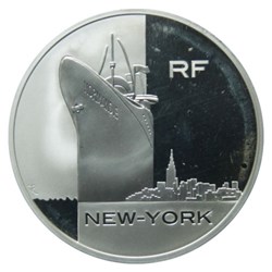 1 € 1/2 Argent 2003 Le Normandie