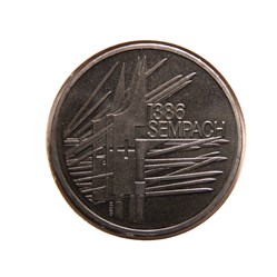 5 Francs 1986 B Bataille de Sempach