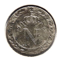10 cent. à l'N couronnée 1809 𝐖