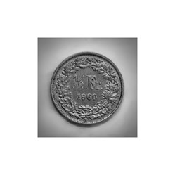 1/2 Franc 1960 B