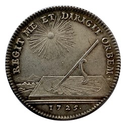 États de Bourgogne, La majorité du Roi. 1725, Argent.