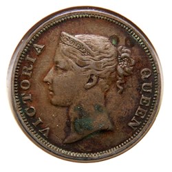 East India Company - 1 Cent 1845.