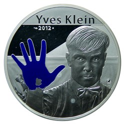 50 € Argent 2012 Yves Klein