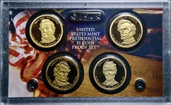 Série 2010 S - US Mint Presidential $1 Coin Proof Set