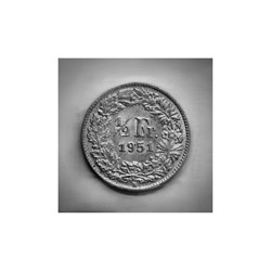 1/2 Franc 1951 B