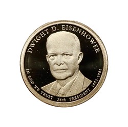 1 Dollar Eisenhower 2015 San Francisco.