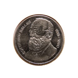 5 Francs 1990 B Gottfried Keller